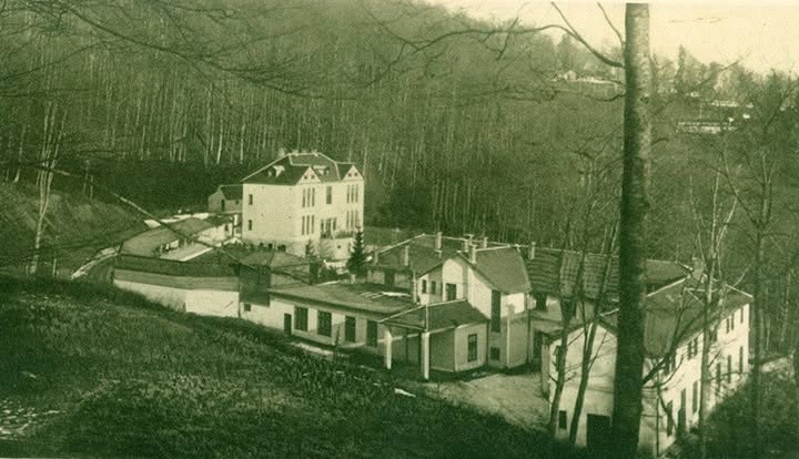 Sljeme. Lječilište Brestovac 1927. godine